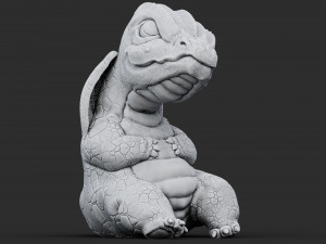 Baby Dragon 3D Print Model