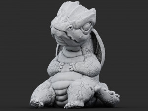 Baby Dragon 3D Print Model