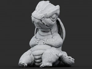 Baby Dragon 3D Print Model