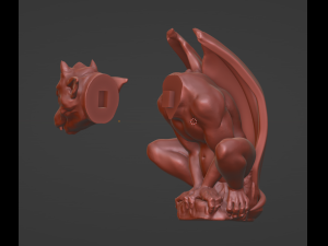 Gargoyle 3D प्रिंट मॉडल