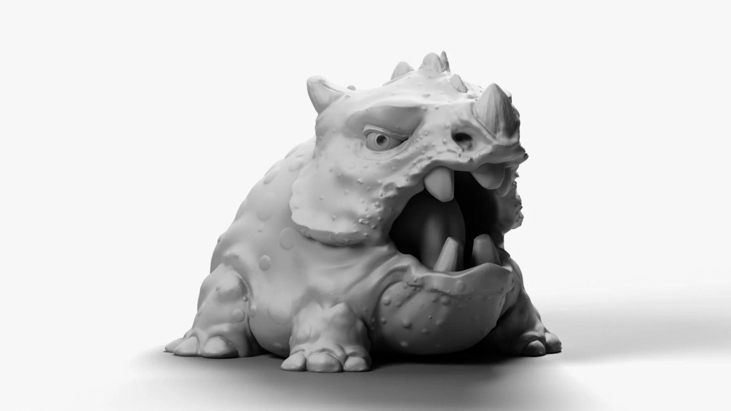 Little Dragon 3D Print Model .c4d .max .obj .3ds .fbx .stl .blend 