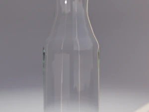9 Glass Bottles Pack 3D Model