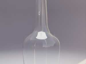 9 Glass Bottles Pack 3D Model