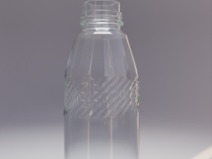 9 Glass Bottles Pack 3D Model