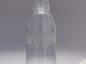 9 Glass Bottles Pack 3D Model
