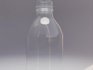 9 Glass Bottles Pack 3D Model