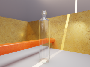 9 Glass Bottles Pack 3D Model