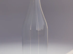 9 Glass Bottles Pack 3D Model