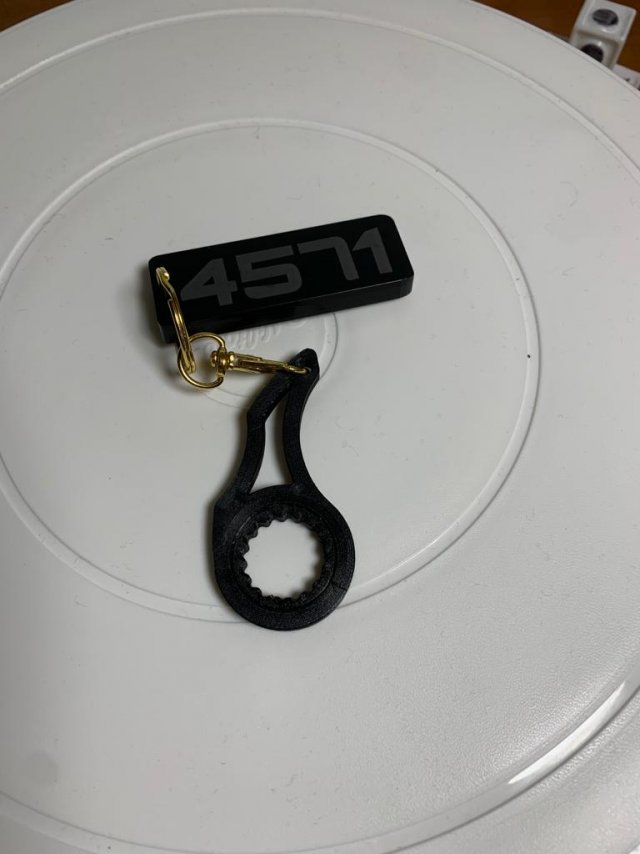 KaraSpinner Keychain Modèles 3D en vedette .c4d .max .obj .3ds .fbx .stl .blend 