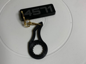 KaraSpinner Keychain 3D Print Model