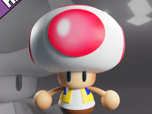 ÜCRETSİZ MİNİ KURBAĞA - SÜPER MARIO 3D Baskı Modeli