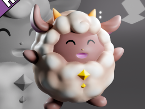 FREE PALWORLD LAMBALL - FANART 3D प्रिंट मॉडल