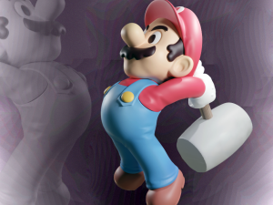 HAMMER MARIO - FANART Modelo de impresión 3D