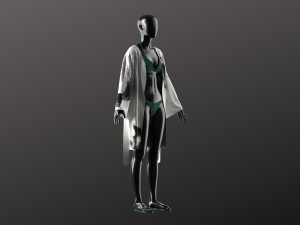 Kimono and Bikini Modeling in Clo3D - Marvelous Designer Modello 3D