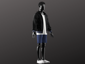 Man Streetwear Modeling in Clo3D - Marvelous Designer 3D Model