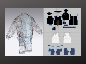 Man Streetwear Modeling in Clo3D - Marvelous Designer 3D Model