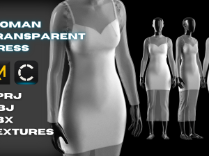 Female Streetwear Outfit 6 Marvelous Designer 3D model