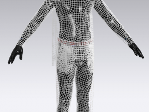 Men Basic Pyjamas Modeling in Clo3D - Marvelous Designer 3D Модель
