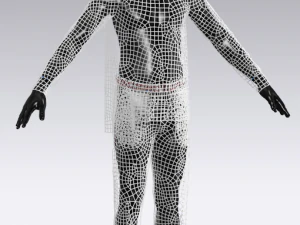 Modelagem de Pijama B&aacute;sico Masculino em Clo3D - Marvelous Designer Modelo 3D