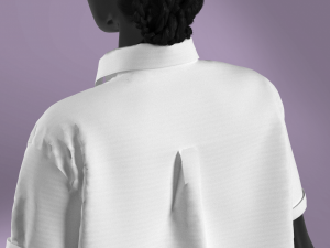 Woman Basic Shirt Dress Modeling in Clo3D - Marvelous Designer Modello 3D
