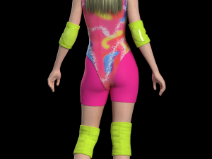 Barbie Ken Skate Ouitfits Modeling in Clo3D - Marvelous Designer 3D 모델