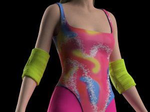Barbie Ken Skate Ouitfits Modeling in Clo3D - Marvelous Designer 3D 모델