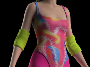 Barbie Ken Skate Ouitfits Modeling in Clo3D - Marvelous Designer 3D Model