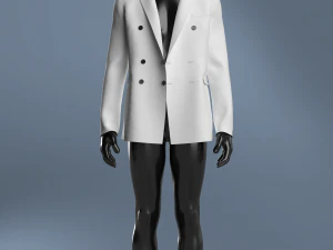 Clo3D를 이용한 남성 기본 블레이저 모델링 - Marvelous Designer 3D 모델