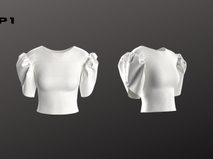 Woman Top Set - 6 Pieces - Blouse Modello 3D