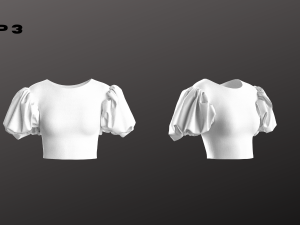 Woman Top Set - 6 Pieces - Blouse Modello 3D