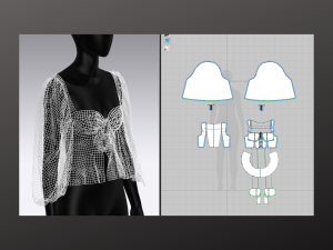 Woman Top Set - 7 Pieces - Blouse Modello 3D
