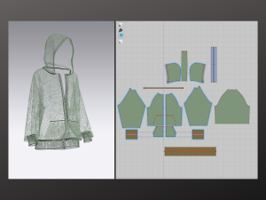 Oversized Unisex Hoodie - Woman - Man - Sportswear Modelo 3D
