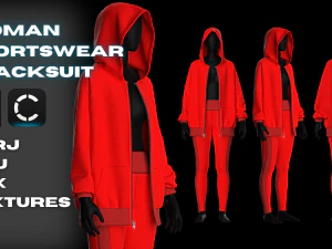 Abbigliamento sportivo donna - Tute - Felpe con cappuccio - Leggings Modello 3D