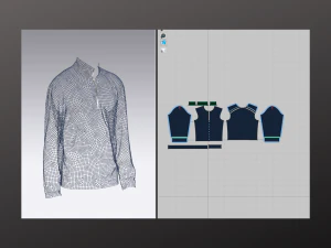 Man Sweater Set 3D Model