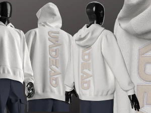 Cal&ccedil;a Masculina Utilit&aacute;ria Moletom Modelagem em Clo3D - Marvelous Designer Modelo 3D