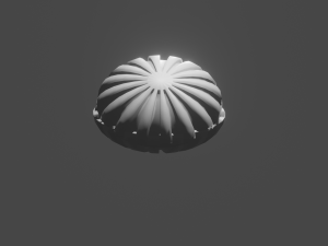 Shell shaped lamp Modelo 3D