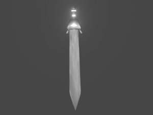 Water sword Modello 3D