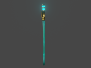 Water sword Modello 3D