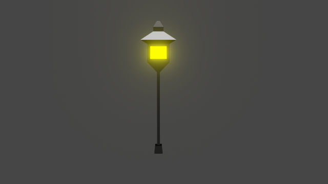 Streetlight 3D Model .c4d .max .obj .3ds .fbx .stl .blend 