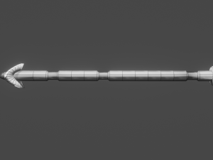 Scepter Model 3D