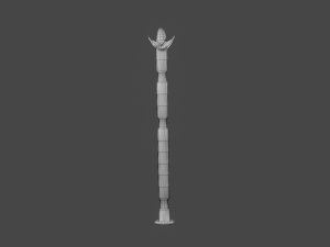 Scepter Model 3D