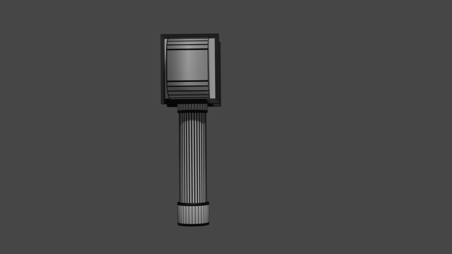 Hammer 3D Model .c4d .max .obj .3ds .fbx .stl .blend 