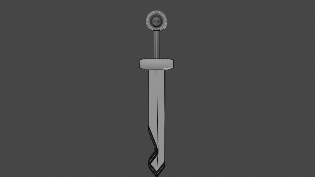 Sword Model 3D .c4d .max .obj .3ds .fbx .stl .blend 