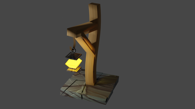 Streetlamp 3D Model .c4d .max .obj .3ds .fbx .stl .blend 