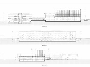 Hotel and shopping mall project with high technical detail Model 3D