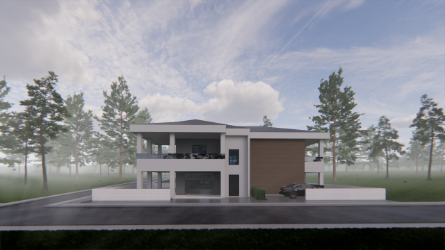 Orhans house 3D Модель .c4d .max .obj .3ds .fbx .stl .blend