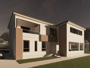 Kses house - bauhaus style 3D Model