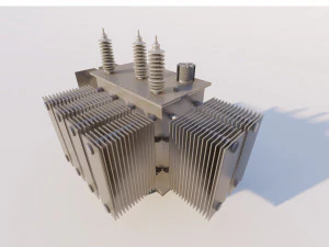 Transformador 345kv-480V-P1600KVA transformer 3D Model