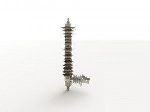 Transformador 345kv-480V-P1600KVA transformer Modelo 3D