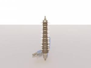 Transformador 345kv-480V-P1600KVA transformer Modelo 3D